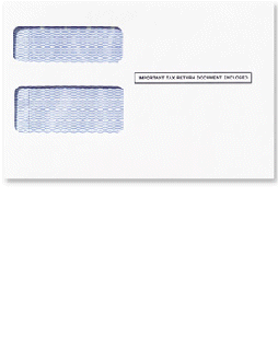 Two up 1099 Misc. & Retirement envelope - Self-Seal (Qty. 100) - Part#  7777-2