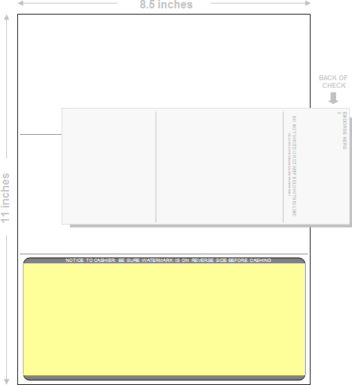 Yellow Void Bottom (Qty. 2,000) Part# 287 