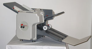 LMQ II Pressure Seal Machine - The PS Mailers LMQ II delivers unparalleled value to the pressure seal market. This value-added folder/sealer includes an integrated conveyor and digital counter - at no additional cost! #8210